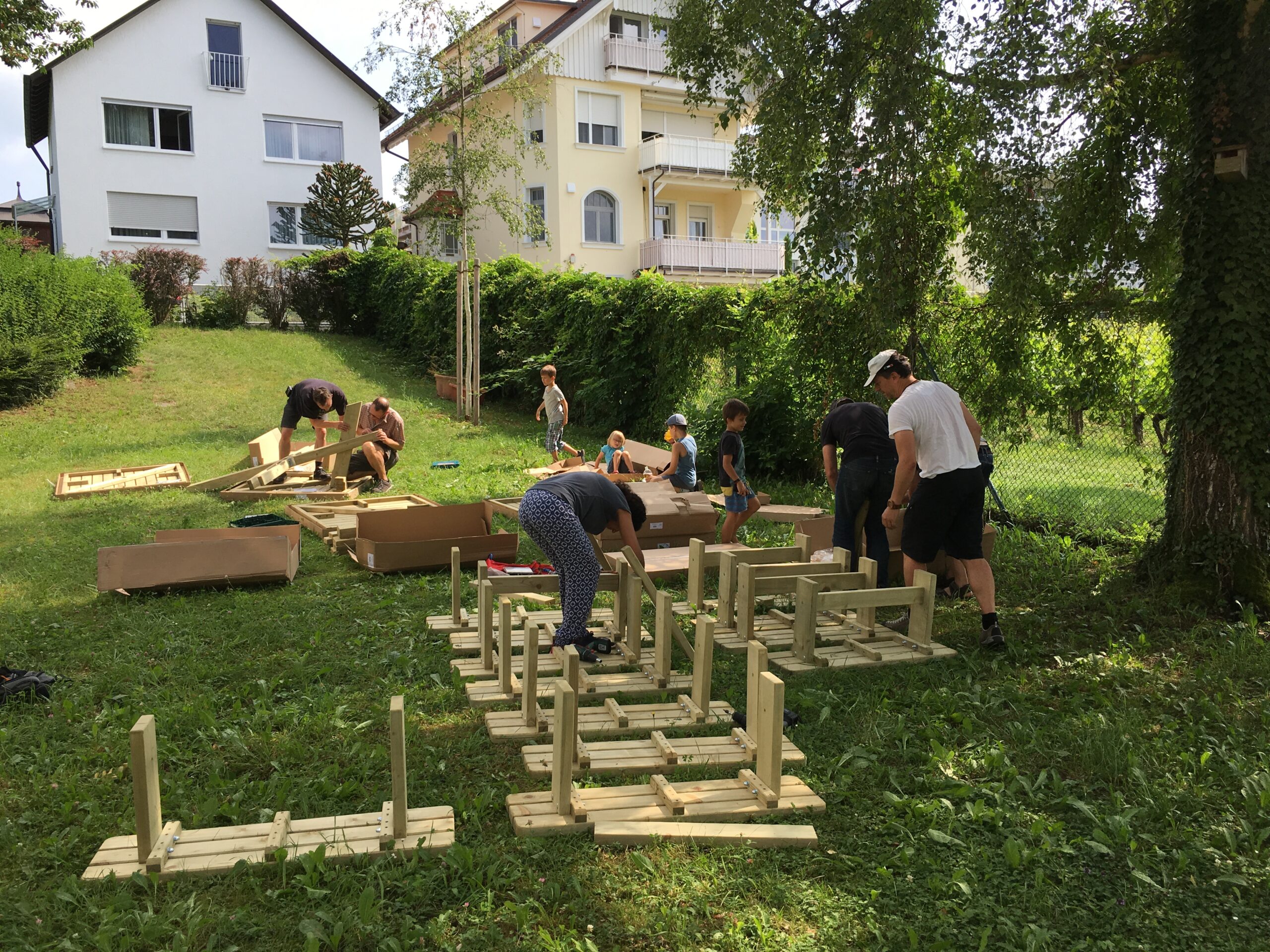 Hochbeete Schulgarten