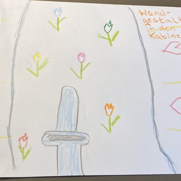 Toiletten Bild von einem Kind