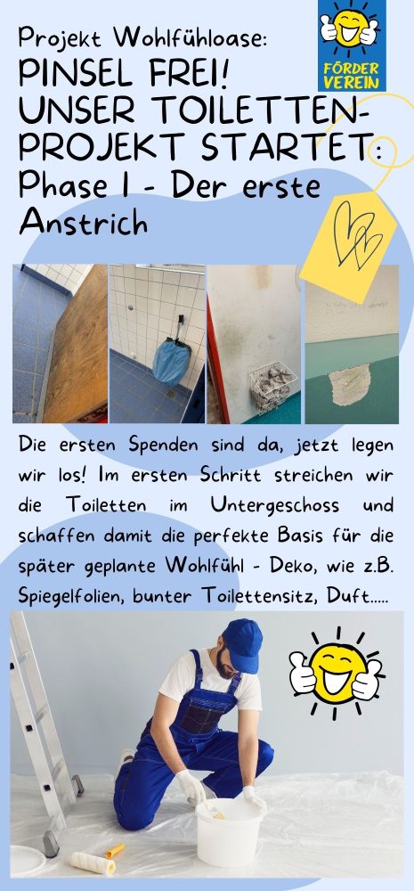 Toilettenprojekt Phase 1 startet Seite1